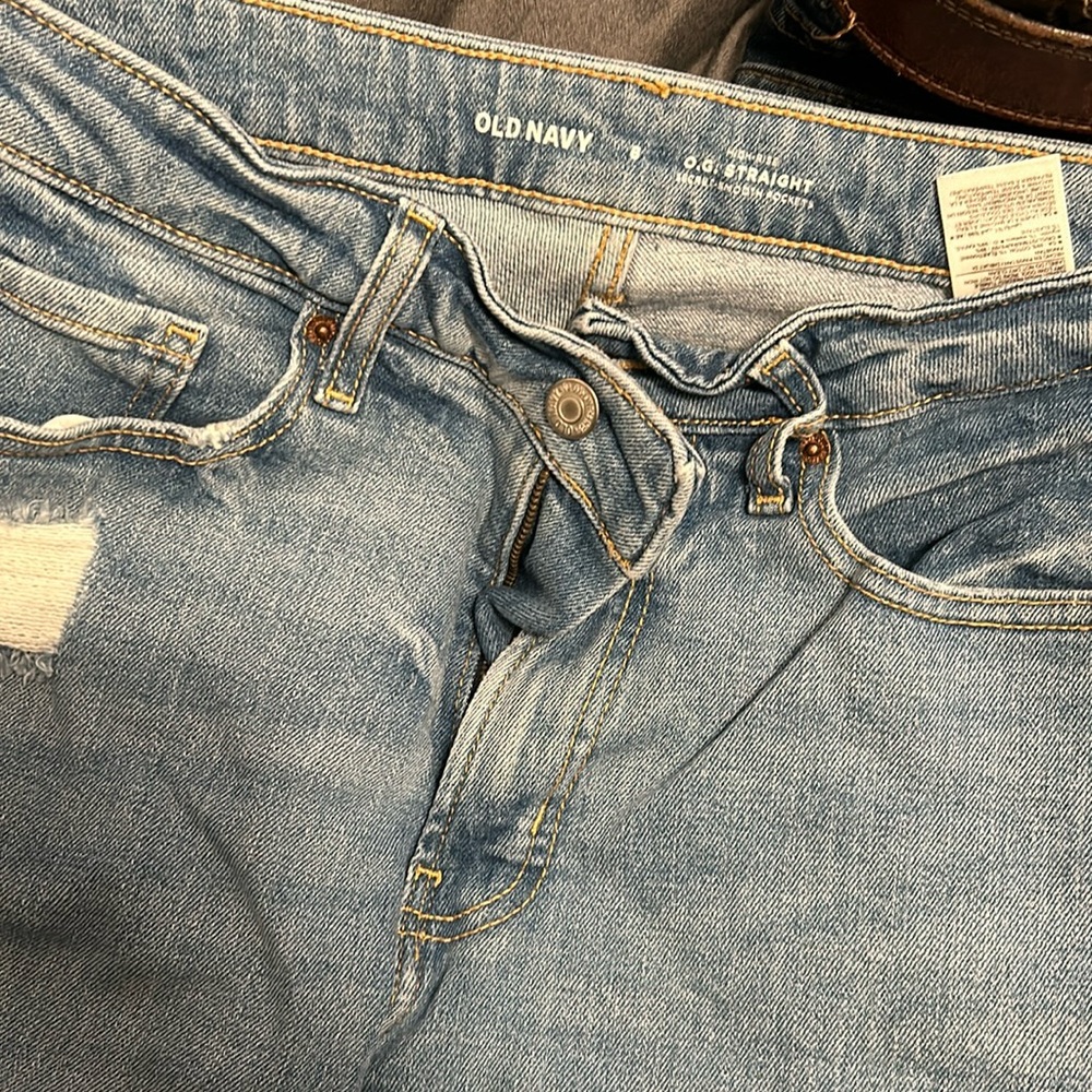 O.G straight old navy jeans